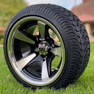 12″ BULLITT MACHINED/ ALUMINUM WHEELS