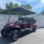 2023 Club Car® Onward® Lifted 6 Passenger Gas Candy Metallic Red for sale